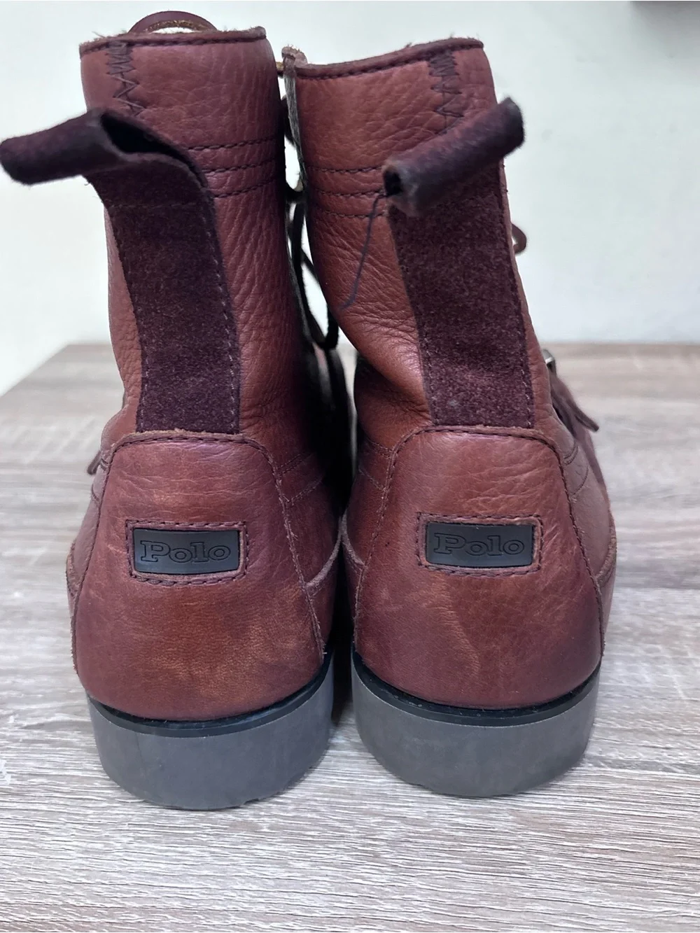 Polo by Ralph Lauren Men's Ranger Tumbled Leather Boot 9D
